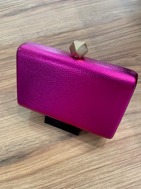 Bolso caja fucsia